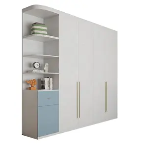 Низкая цена шкаф мебель для спальни продажа шкаф деревянный 4 двери шкаф для одежды шкаф белый шкаф для хранения одежды