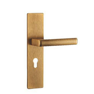 Black Heavy Duty Bathroom Quality Pure <b>Copper</b> Indoor Door Lock Light Luxury Villa Simple Design Door <b>Handle</b> - Product Image 3