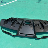 Kit de carrosserie pour Ferrari F8, style OEM, en fibre de carbone sèche 3K de haute qualité, comprenant un diffuseur arrière et un kit de lèvre de pare-chocs arrière anti-turbulence