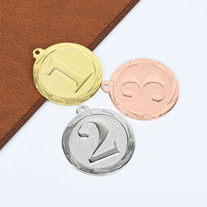 Trophäen Medaillen Gold Silber Roségold Metal Blank Award für das Laufen Fußball Fußball Sport Hergestellt von für <span class=keywords><strong>Medal</strong></span> las - Product Image 3