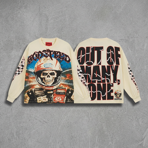 เสื้อสเวตเตอร์คอเต่า Godspeed Fashion Rock Street ผ้าฝ้าย 320 กรัม ระบายอากาศได้ดี ไม่บุซับใน ทรงตรง แขนยาว พิมพ์ลาย สำหรับผู้ชาย - Product Image 4