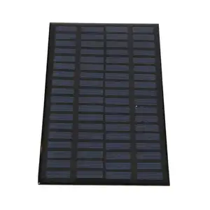 Diskon besar 2.5W 18V Mini sel surya polikristalin Panel surya kecil DIY sistem surya untuk 12V mainan baterai lampu LED energi surya