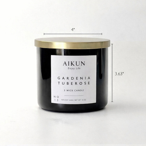 Vela Aromática de Cera de Soya Natural AIKUN Personalizada para el Hogar, Dormitorio, Baño, Sala de Estar, Oficina, Spa, Yoga, Meditación - Product Image 5