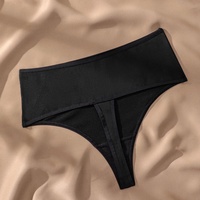 Culotte string en dentelle pour femme sans couture sous-vêtements respirants confortables et doux taille haute de couleur unie au prix d'usine