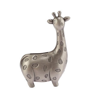 <span class=keywords><strong>Tirelire</strong></span> en métal en forme de <span class=keywords><strong>girafe</strong></span> pour cadeau d'anniversaire créatif pour enfants pour la décoration de bureau - Product Image 1