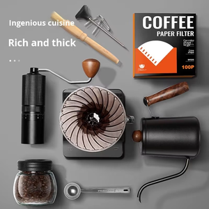 Набор для приготовления кофе методом пуровер, стартовый комплект, подарки, новый дорожный набор для кофе - Product Image 2