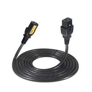 Meilleur prix <span class=keywords><strong>Kema</strong></span> <span class=keywords><strong>Keur</strong></span> <span class=keywords><strong>Cebec</strong></span> Prise mâle/femelle - Câble PDU C13 10A IEC 320 Prise de courant verrouillable C19 C13 Connecteur Câble d'alimentation - Product Image 1