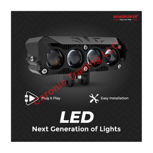 Đèn sương mù LED Roadpower kiểu dáng thời trang, mang lại vẻ đẹp hiện đại và hiệu suất vượt trội, hoàn hảo để nâng cấp an toàn cho xe. - Product Image 3