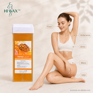 Cera Depilatoria Roll-On alla Lavanda 100ml, Cera Morbida e Dura in Cartuccia per Saloni di Bellezza e Uso Domestico, Etichetta Privata - Product Image 3