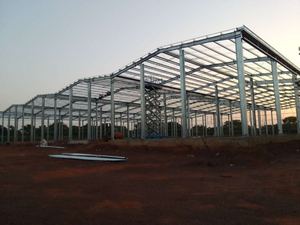 Bâtiment d'<span class=keywords><strong>atelier</strong></span> industriel à faible coût, préfabriqué modulaire, construction d'usine, assemblage facile, structure en acier léger, kit de soudage - Product Image 3