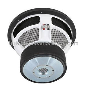 Caisson de basses de voiture de mise à niveau de puissance <span class=keywords><strong>1500</strong></span> Watts RMS, SPL89dB, diamètre de la bobine vocale 3 pouces, modèle: HYW-1275-067-X, 12 pouces - Product Image 1