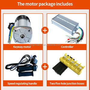 Moteur sans balais carré saillant 60V 72V 1200W 2200W pour groupes électrogènes mobiles et unités d'alimentation - Product Image 6