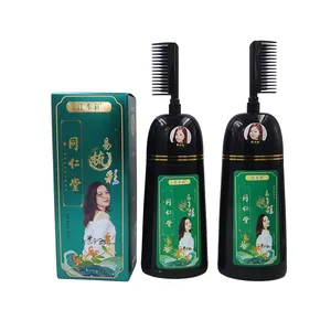 Fornitore di oro di vendita caldo migliore qualità He Shou Wu Shampoo colorante per capelli ventilato
