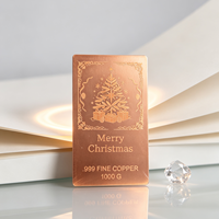 Meilleur prix, barre de cuivre de Noël pure à 99,9 %, 1 kg
