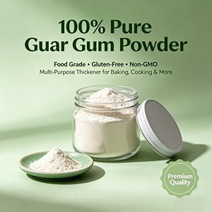 Gomme de Guar <span class=keywords><strong>E412</strong></span> de Qualité Alimentaire, Épaississant Naturel, Liant et Stabilisateur pour Aliments pour Animaux, Nourriture Humide pour Chiens et Chats, Transformation de Viandes en Conserve, <span class=keywords><strong>Halal</strong></span>, ISO - Product Image 4