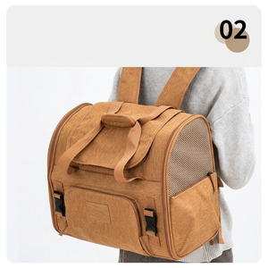<span class=keywords><strong>Sac</strong></span> <span class=keywords><strong>de</strong></span> <span class=keywords><strong>transport</strong></span> <span class=keywords><strong>de</strong></span> luxe extensible et approuvé par les compagnies aériennes pour chats et chiens - <span class=keywords><strong>Sac</strong></span> <span class=keywords><strong>de</strong></span> voyage respirant à parois souples avec espace en maille supplémentaire - Product Image 4
