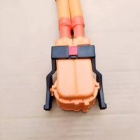 Tegangan tinggi 8mm 2 inti konektor Hvil HVSL 2 pin konektor kawat Harness untuk listrik 125a 150a 250a konektor baterai