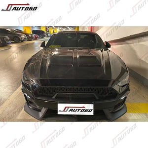Conversione di modifica automatica in fibra di carbonio Shelby <span class=keywords><strong>Super</strong></span> Snake Hood per Ford Mustang 2015 2016 2017 2018 2020 2021 2022 2023 - Product Image 5