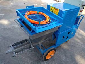 Máquina Pulverizadora de Mortero de Alta Resistencia, Capacidad de 500L, Potencia de 4KW, Pulverizador de Mortero <span class=keywords><strong>para</strong></span> Construcción de Paredes - Product Image 2