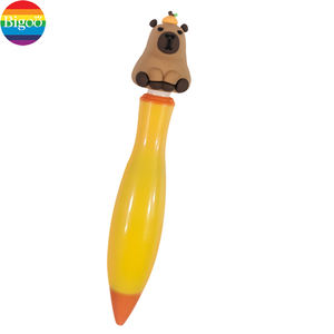 Bolígrafo de Plástico ABS con Forma de Bola de Boliche, Mini, Bonito, con Personajes de Dibujos Animados en 3D, Personalizable, Tinta Azul/Negra, Punta de 0.7/1.0 mm, para la Escuela - Product Image 5