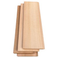 Plaque de finition en cèdre rouge canadien pour sauna, panneau mural et de plafond en bois anticorrosion, pour salle de vapeur, balcon, loft