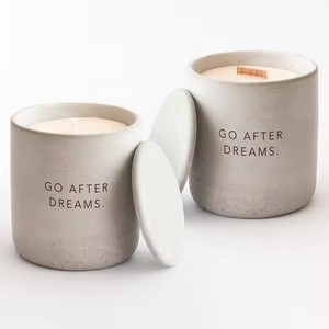 Bougies parfumées à la cire de soja aromatique en pot de verre de luxe Bougies parfumées en cire de paraffine de marque privée personnalisée pour barres pour Diwali - Product Image 6