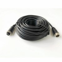 Câble vidéo pour caméra de voiture à 4 broches Cordon d'aviation 3/5/10/15/20/30M pour camion/remorque/bus/camping-car