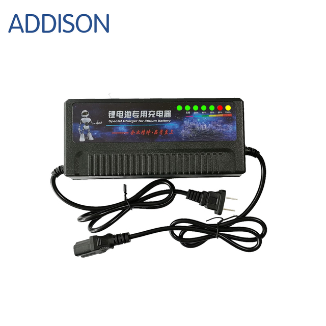 7 Cells 24v/29.4v Lithium Li Ion Battery Charger 4a 5a 6a Fast Charging Portable Electric Scooter E-vehicle