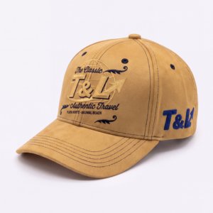 Gorra de Béisbol de Gamuza de 6 Paneles con Bordado 3D Personalizado, Gorra Deportiva de Alta Calidad, Proveedor OEM ODM - Product Image 1