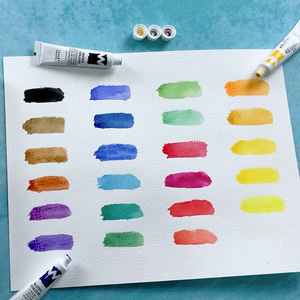 SINOART Set di colori <span class=keywords><strong>ad</strong></span> <span class=keywords><strong>acquerello</strong></span> personalizzati artista tubi di pittura <span class=keywords><strong>ad</strong></span> <span class=keywords><strong>acquerello</strong></span> 12Ml colori <span class=keywords><strong>ad</strong></span> <span class=keywords><strong>acqua</strong></span> professionali per forniture artistiche - Product Image 5