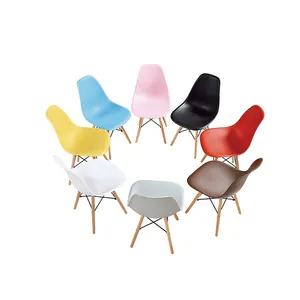 Massivholz Esszimmers tuhl im europäischen Stil moderne minimalist ische Mode Freizeit kreative Kaffees tuhl Rückenlehne Stuhl