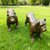 Sculptures de lévriers en bronze 3D grandeur nature, sur mesure, dans des styles traditionnels et imitation antique, pour la décoration de jardin et de maison