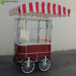 Carretto Mobile per Alimenti in Vendita, Banco Espositivo per <span class=keywords><strong>Snack</strong></span> / Carretto Mobile per Fast Food e Cupcake - Product Image 5
