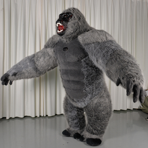 Costume da Mascotte Gonfiabile Gorilla Gigante, Divertente Personaggio Animale Cartoon <span class=keywords><strong>per</strong></span> Eventi di Halloween - Product Image 6