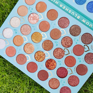 Nuevo producto 117 Color Carol <span class=keywords><strong>G</strong></span> Paleta de sombras de ojos, Paleta de libros de maquillaje, Paleta de <span class=keywords><strong>Selena</strong></span> DE ALTO pigmento al por mayor - Product Image 5