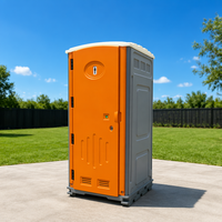 Toilettes mobiles de luxe portables pour événements, toilettes temporaires extérieures en HDPE avec un design moderne, toilettes portables
