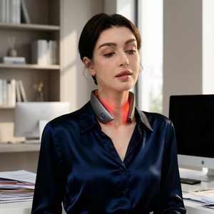Masajeador de Cuello Portátil Recargable Multifuncional con Láser de Diodo de 650nm en Forma de U <span class=keywords><strong>3D</strong></span>, Buen Precio - Product Image 3