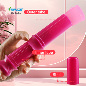 Tùy chỉnh tái sử dụng hữu cơ Lady âm đạo kinh nguyệt cup <span class=keywords><strong>Applicator</strong></span> thời gian ly <span class=keywords><strong>Applicator</strong></span> - Product Image 6