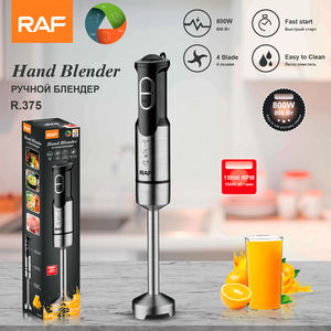 RAF Offre Spéciale mélangeur à main démarrage rapide 4 lames 1500 tr/min 800W appareil de cuisine domestique <span class=keywords><strong>2023</strong></span> nouveau jus de fruits à l'orange - Product Image 4