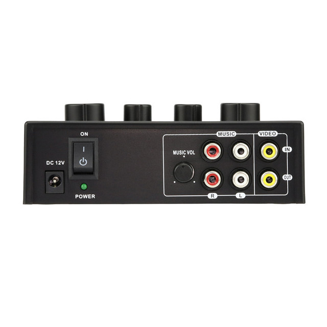 Hot Sale Mini Reverb Karaoke Preamp Effects Unit Microphone Amplifier