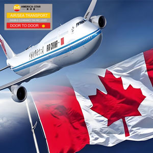 Transporte Rápido e Profissional EUA Canadá Austrália Brasil Europa FBA Carga Aérea+Expressa Logística Transfronteiriça Porta a Porta 24/7 - Product Image 1