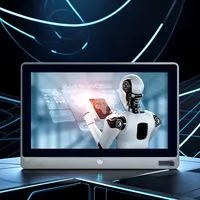 MeetNeng15.6 18.5 21.5 pouces tout en un panneau d'écran tactile industriel PC IP65 Ipc Fanless J4125 I5 I7 Linux système Android