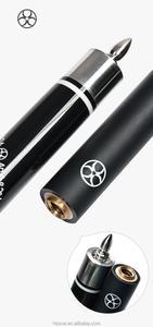 Taco de billar POINOS PREOAIDR V8 de fibra de carbono, eje de arce carbonizado, punta de arcoíris de 13 mm, unión tipo bala - Product Image 5