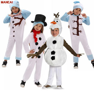 Kostum Natal anak perempuan, kostum Natal, kostum anak perempuan, baju manusia salju Olaf, performa, Gaun mewah, kostum karnaval pesta - Product Image 1