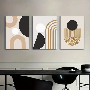 Dipinto minimalista di tela di linea astratta di arte della <span class=keywords><strong>parete</strong></span> moderna poster e stampe geometriche nordiche decorazione della <span class=keywords><strong>parete</strong></span> per la decorazione del <span class=keywords><strong>soggiorno</strong></span> - Product Image 5