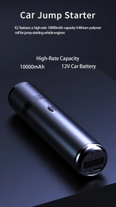 Pin điện Lithium 4 trong 1 xe nhảy khởi động máy bơm không khí xe sạc 12V 24V - Product Image 2