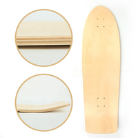 Plateau de planche vierge en bois d'érable de 34 pouces, 7 couches sur mesure, plateau de planche de surf, de skate, plateau de skateboard oem, Offre Spéciale