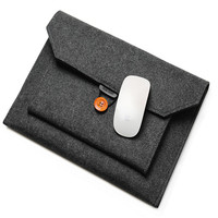 Sac intérieur pour ordinateur portable Macbook et tablette Ipad 13 pouces sac en feutre avec sac d'ordinateur en forme de numéro