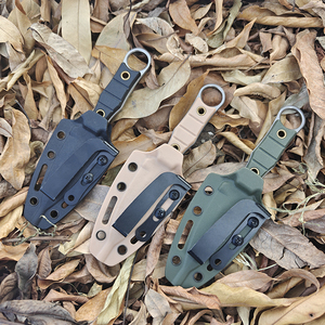 سكين ثابت من الفولاذ 3Cr13 عالي الصلابة حاد للاستخدام التكتيكي والصيد والبقاء على قيد الحياة والتخييم مع غمد K من EMHTiii - Product Image 5