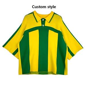 Polo de Punto con Patrón Tejido de Hilo Grueso, Nuevo Modelo 2026, Manga Corta, Versátil, Moderno y Minimalista - Product Image 2